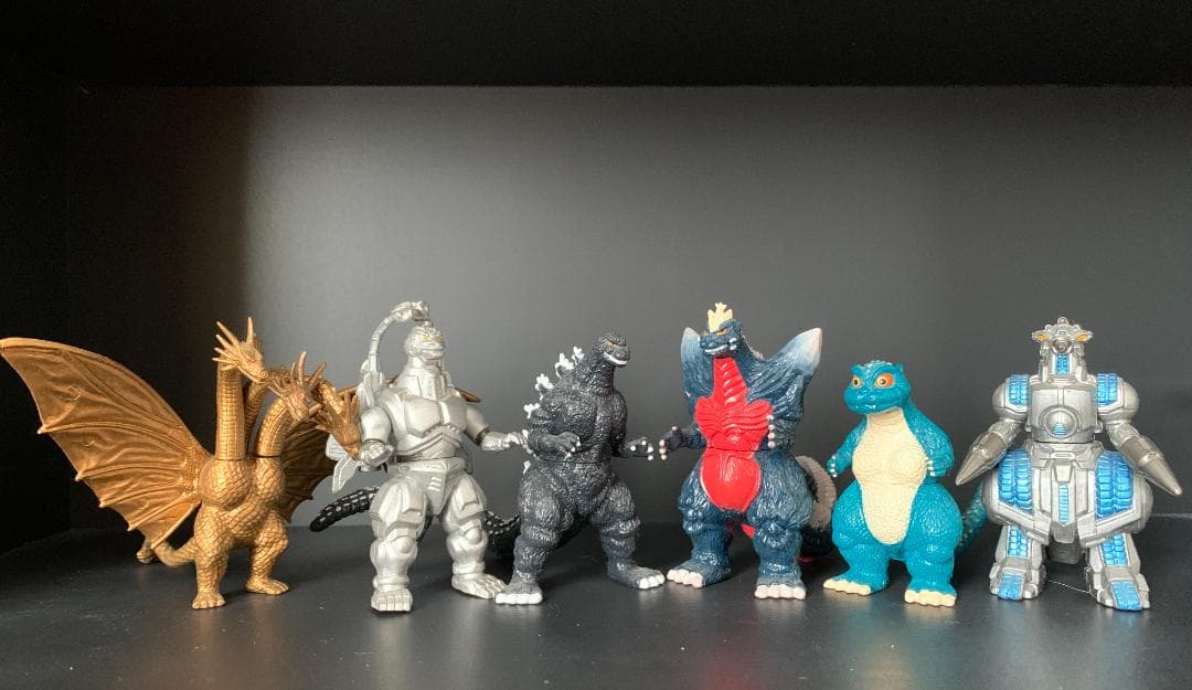 【匿名配送】HGゴジラ パート1　初版　全6種 匿名配送】HGゴジラ パート1 初版 全6種