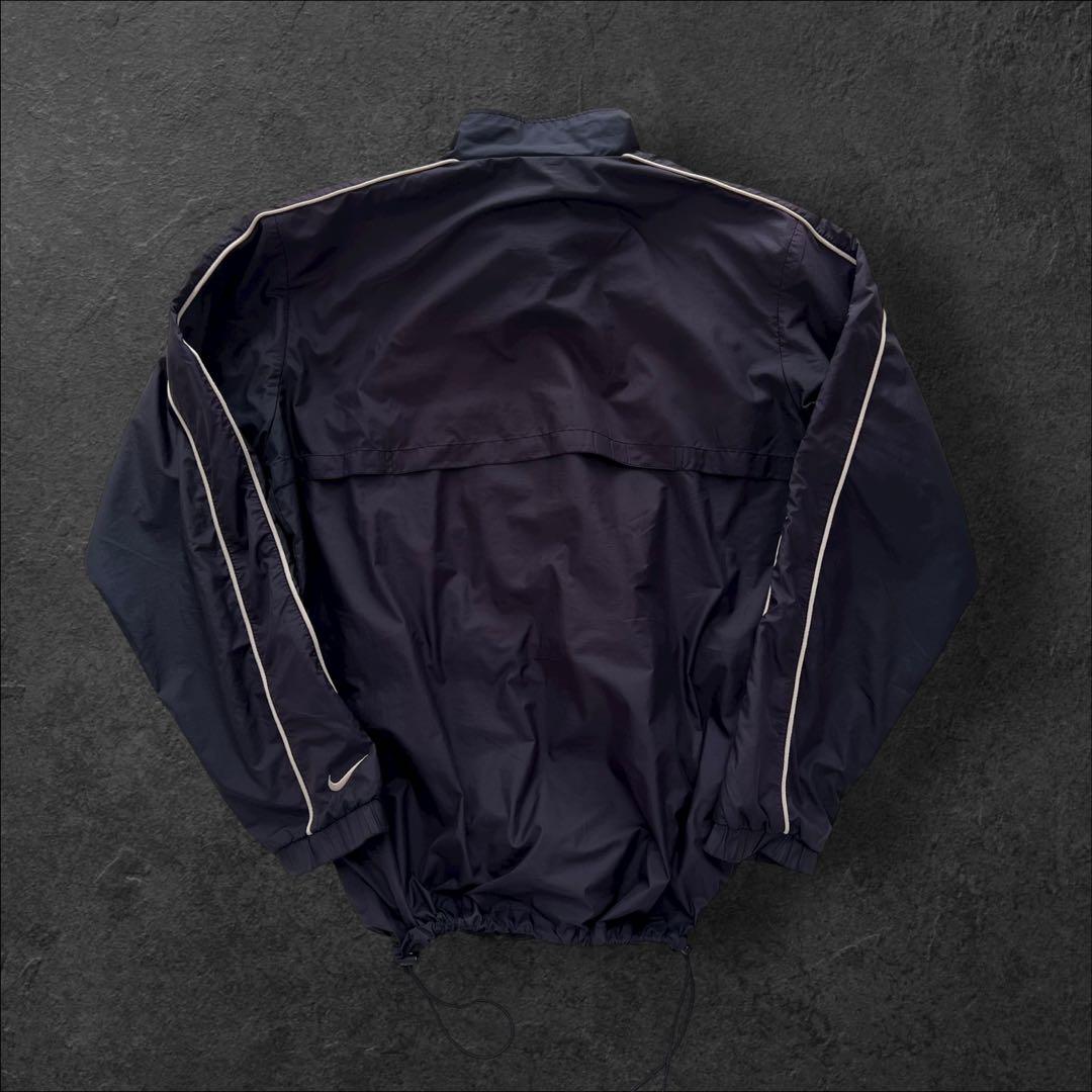 00s nike マンチェスターU 短丈 ドローコード ナイロンジャケット M