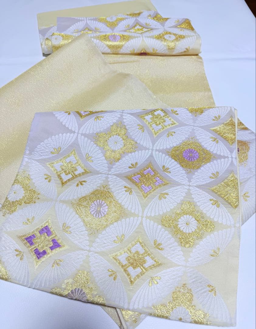 高級 袋帯 正絹 六通柄 橋本清織物 美しいキモノ掲載品 総唐織 訪問着