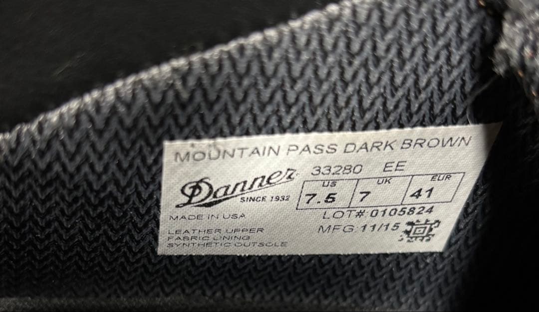 Danner ダナー Mountain Light ブラウン 25.5cm