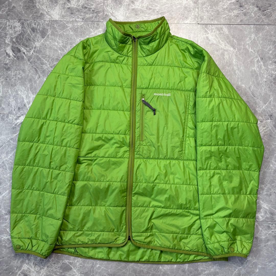 極美品 モンベル 3in1フォールライン パーカー ハードシェル ダウン M