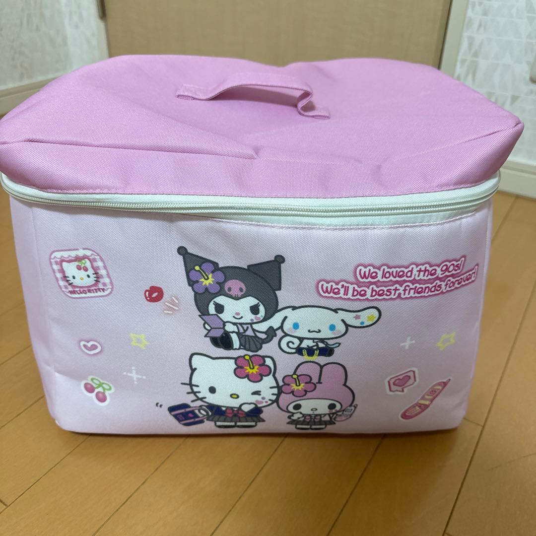 アベイル サンリオ 平成コギャル ハローキティ フタつき収納ボックス