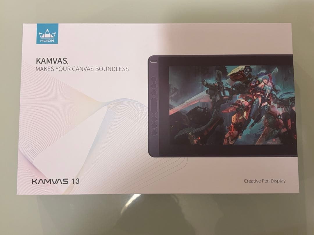 HUION KAMVAS13 GS1331 液タブ　グリーン Huion Kamvas 13 Digital Drawing Pen Display for Beginners | Huion