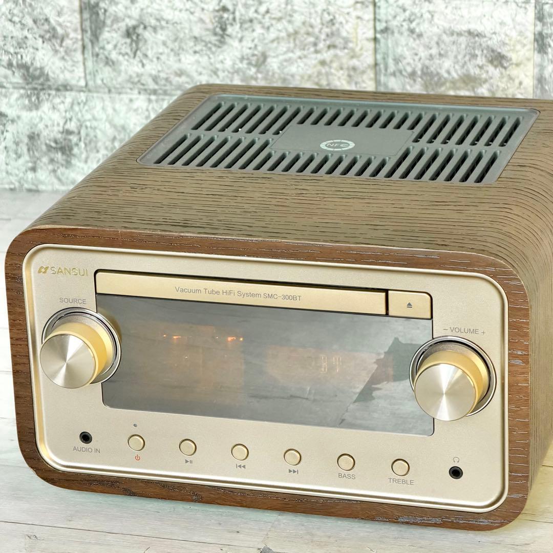 SANSUI「SMC-300BT」Bluetooth搭載真空管ハイブリッドコンポ - メルカリ