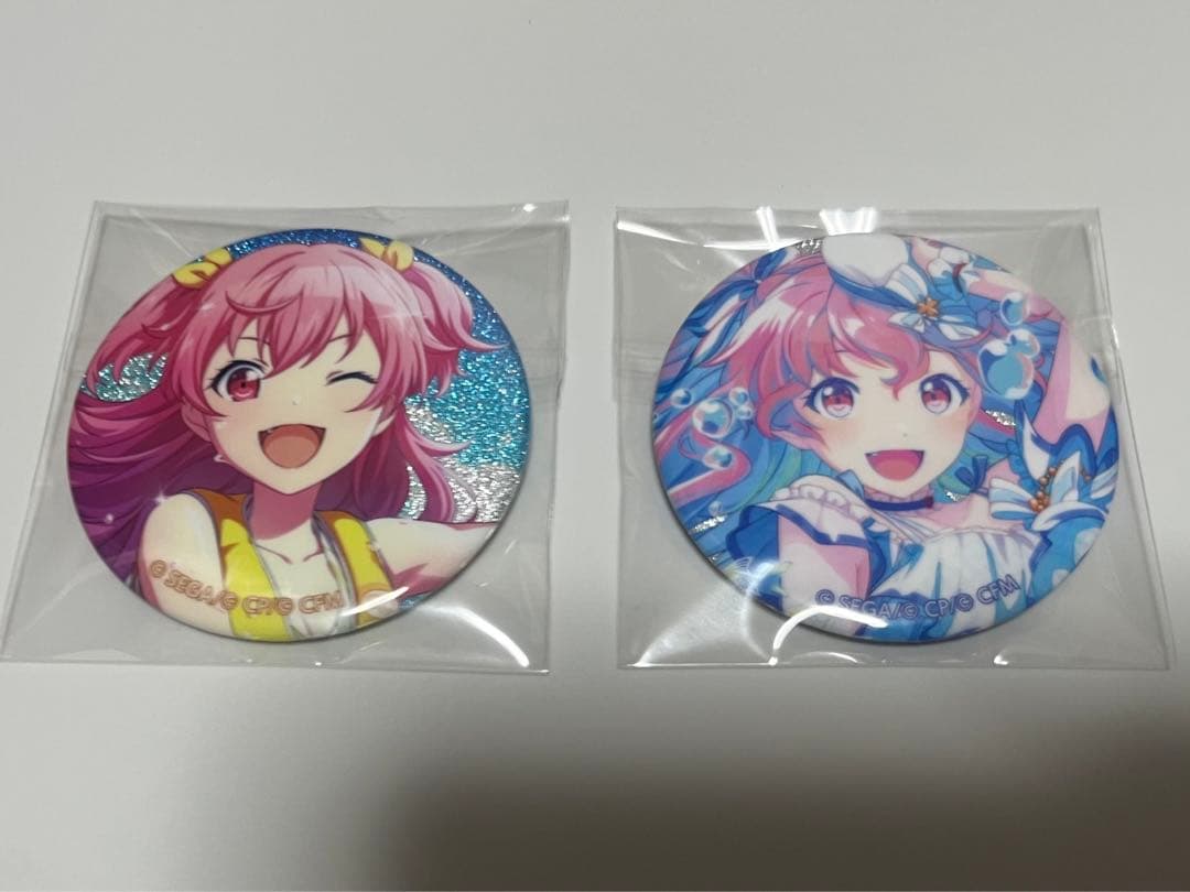 プロセカ 桃井愛莉 缶バッジ グリッター缶バッジ - メルカリ