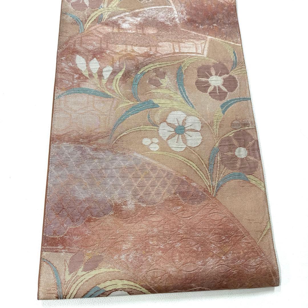 帯6508 ○川島織物謹製 高級 正絹 六通 袋帯 - メルカリ