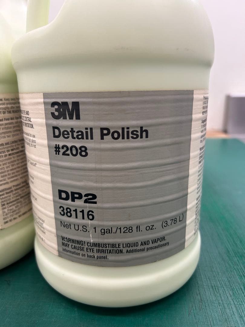 3M DetailPolish #208 DP2 3.78L 4本 コンパウンド