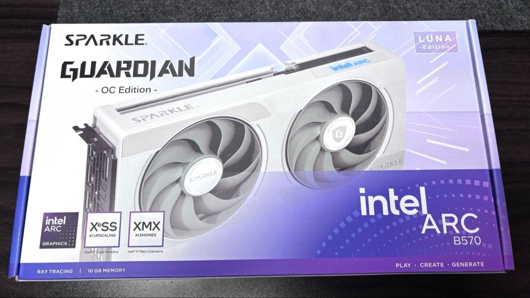 美品】SPARKLE Intel Arc B570 グラフィックボード - メルカリ