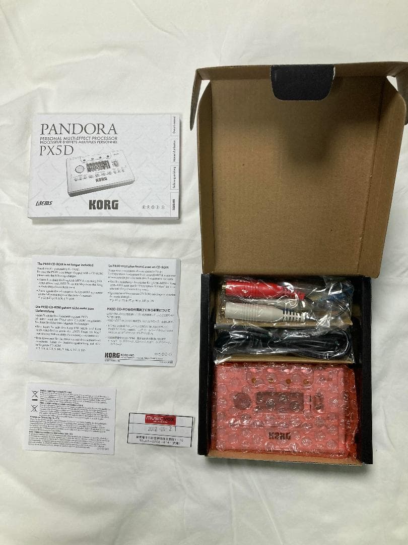 KORG PANDORA PX5D 新品未使用 Korg Pandora PX5D Guitar Multi Effects Processor - エフェクター