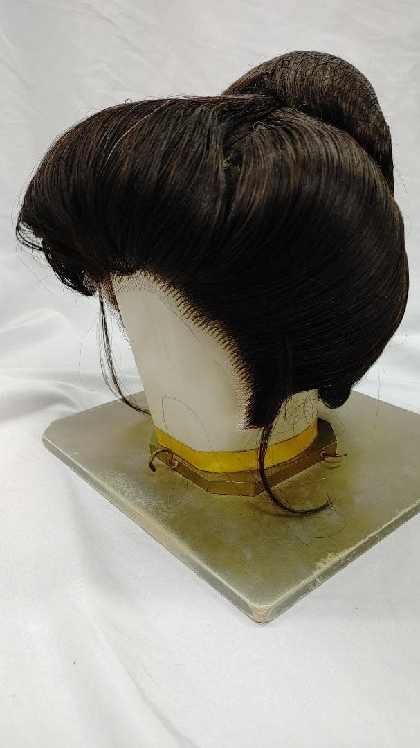 【MK22】夜会 大衆演劇 かつら ウィッグ 鬘 ケース付き 太陽かつら店 演劇、舞踊、映像、イベント用日本髪かつらとウィッグの