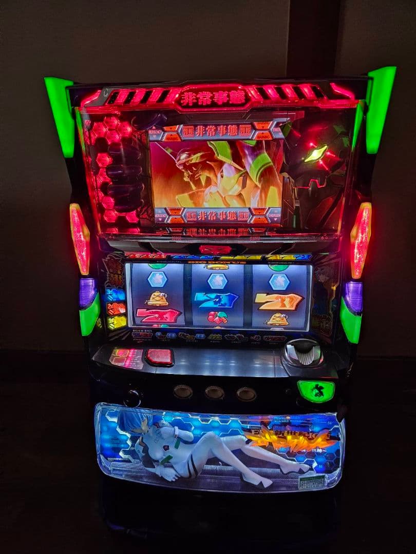 スロット エヴァンゲリオン 魂の軌跡　不要機付　パチスロ実機 新世紀エヴァンゲリオン～魂の軌跡～ パチスロ スロット 機械割 天井