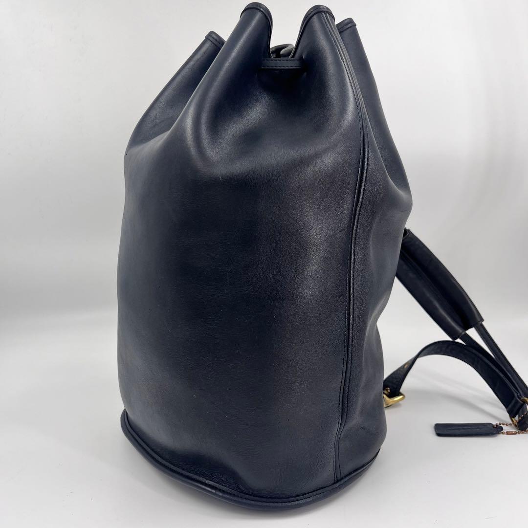 美品✨オールドコーチ 西口修平着用 ショルダーバッグ 巾着型 レザー