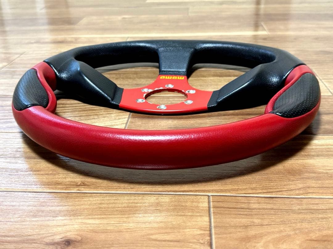 日曜日限定値下げ！美品 MOMO コマンド2 レッド 35パイ