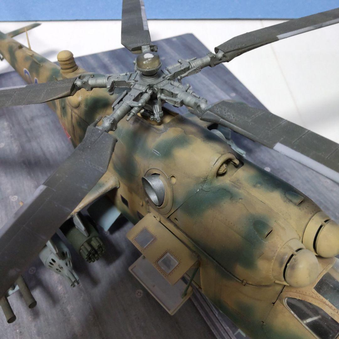 P*1様 トランペッター 1/35 ロシア軍 ミル Mi-24V ハインド 完成