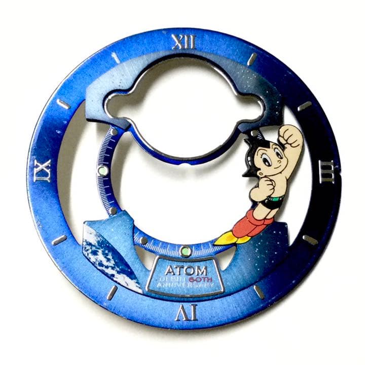 鉄腕アトム連載60周年記念 機械式高級腕時計ASTRO TIME』文字盤パーツ