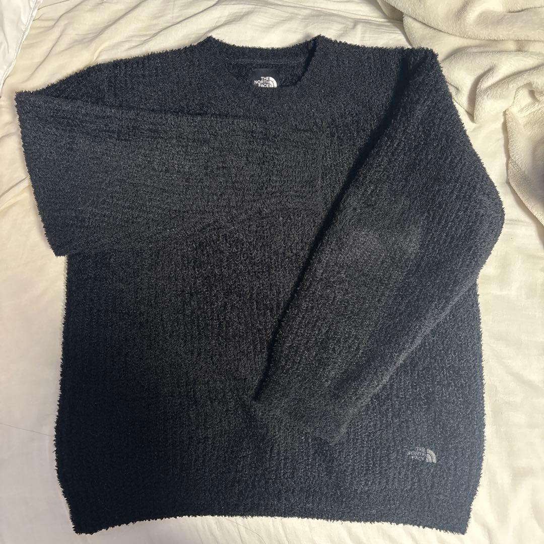 ノースフェイス オルタナティブフェザークルー モコモコ ニット