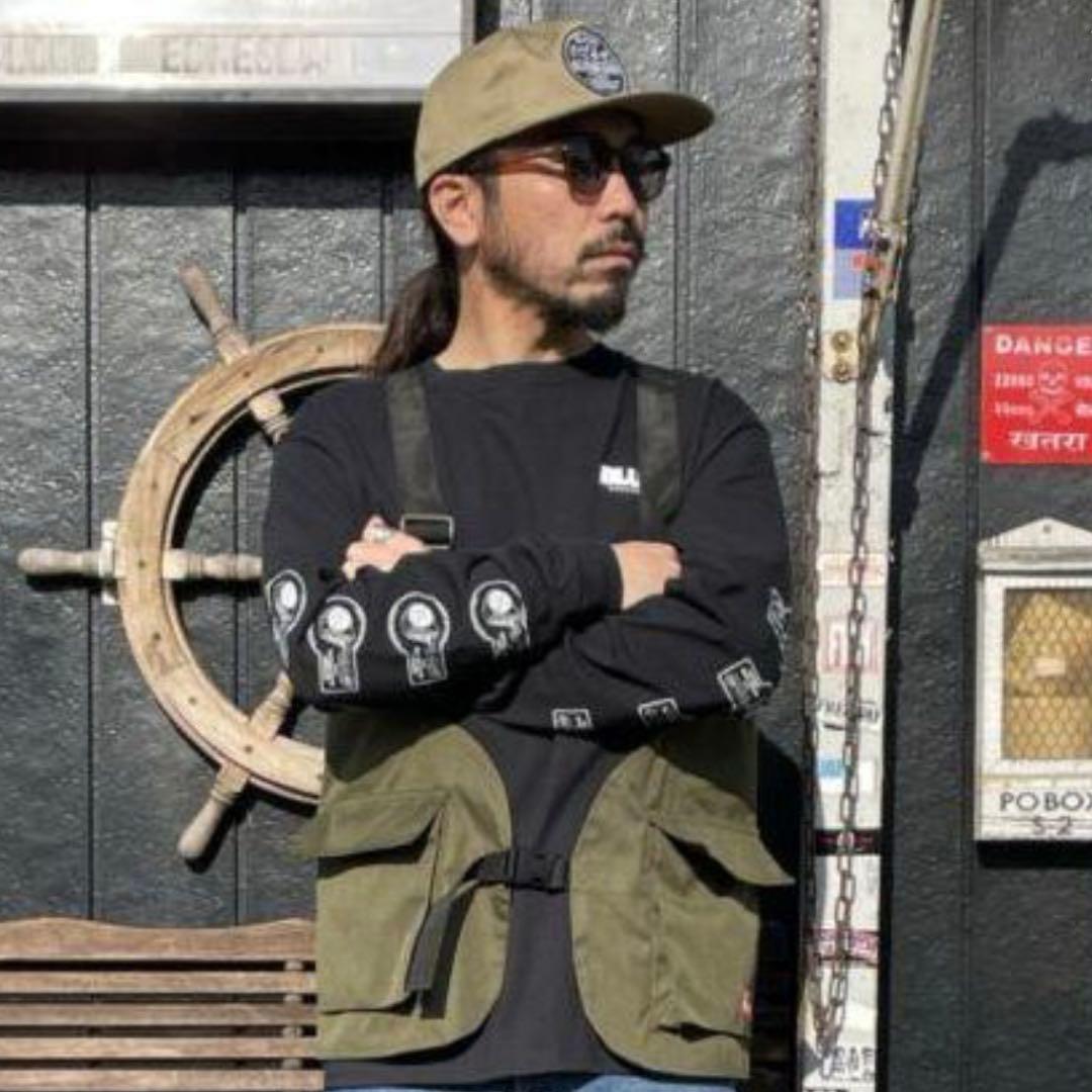 美品】BLUCOブルコ ユーティリティベスト カーキ - メルカリ