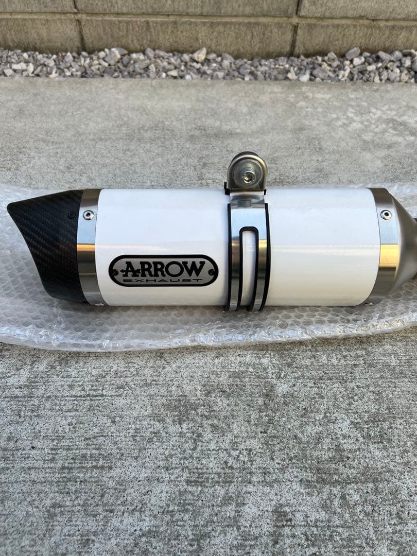 KTM スモールDUKE ARROWスリップオンサイレンサー ホワイト - メルカリ