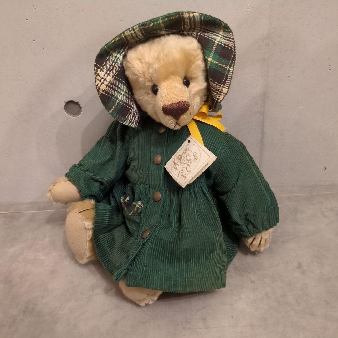 Sue Quinn スークイン テディベア くまのぬいぐるみ 1998年 タグ付 Sue Quinn (スー・クイン) テディベア Bunty タグ付｜トレファクONLINE