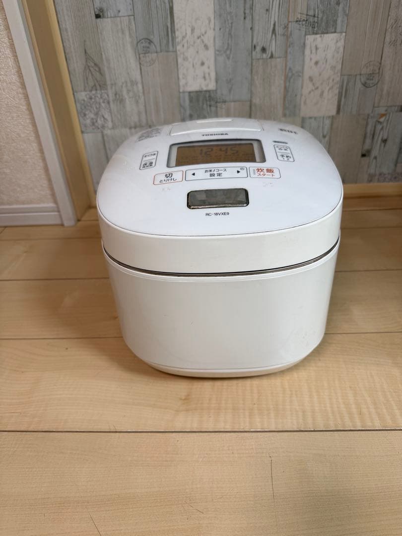 TOSHIBA 炊飯器RC-18VXE9 説明書 東芝 RC-18VXE9 炊飯器