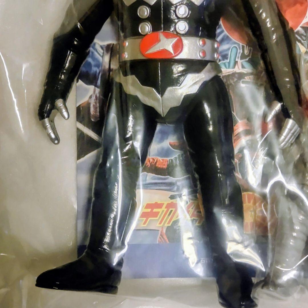 東映レトロソフビコレクションシルバー ハカイダー 新色 +ミニギンエビ