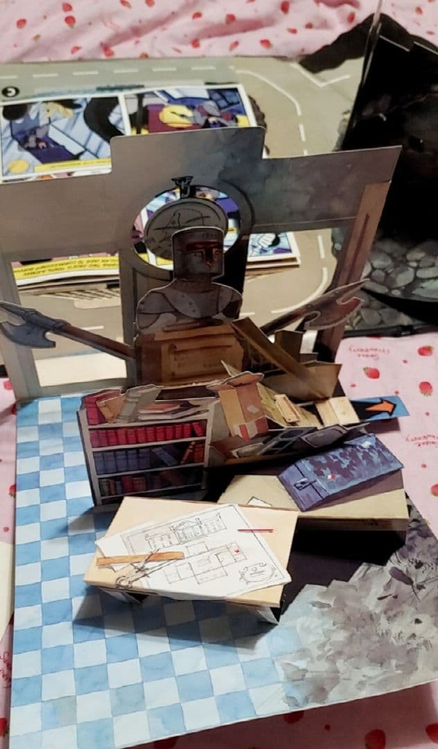 仕掛け絵本 Batman 洋書 バットマン アニメーション ポップアップ