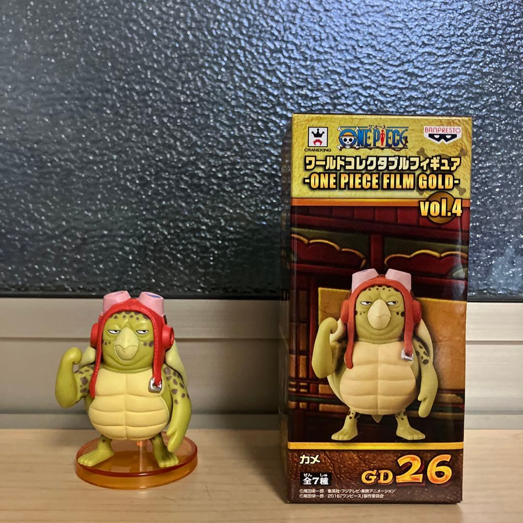 ワンピース フィギュア ワーコレ FILM GOLD カメ - メルカリ