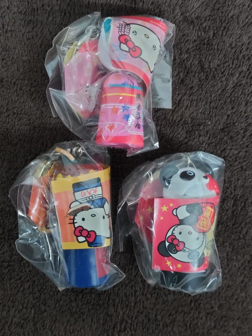 HelloKitty ハローキティ こけしライトコレクション 5種セット - メルカリ