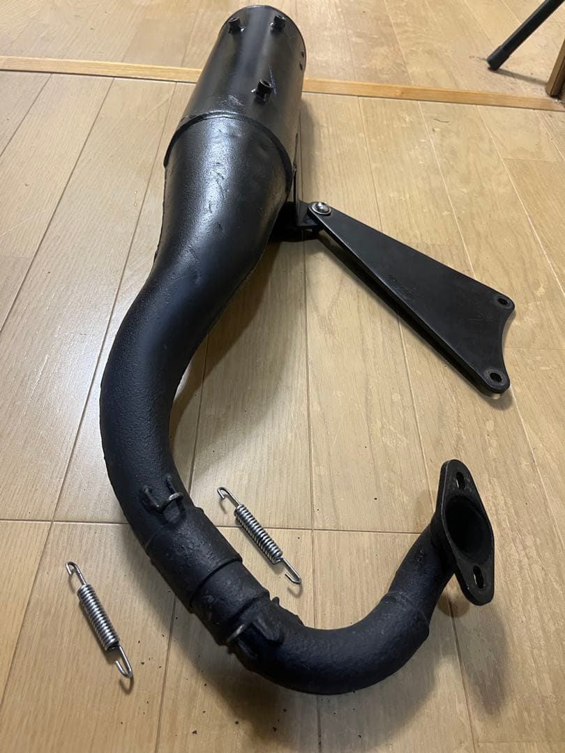 DAYTONA マフラー 金属製 スプリング付 ライブディオ ZX ステンレス マフラー ホンダ AF34 AF35 焼き入れ