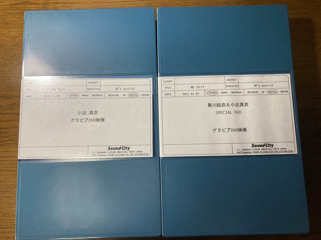 【超貴重】グラビアアイドルDVD マスターテープ9本