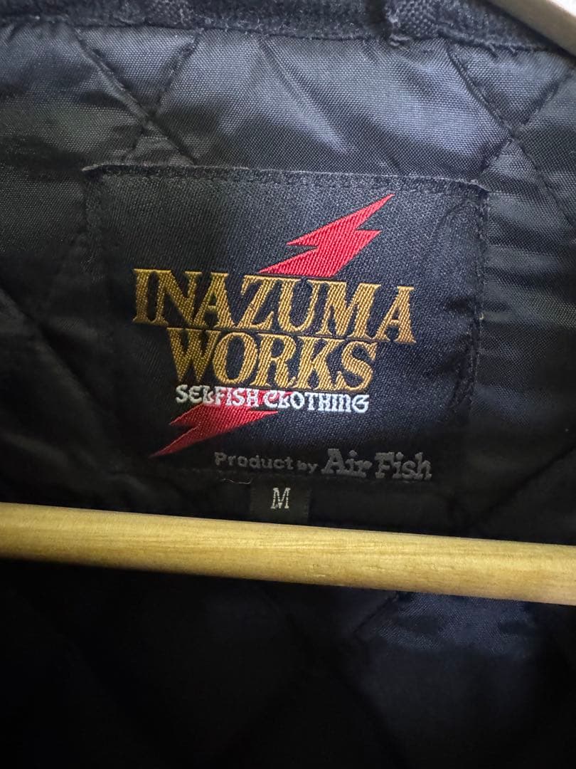 希少INAZUMA WORKS バイクジャケット Airfish M - メルカリ