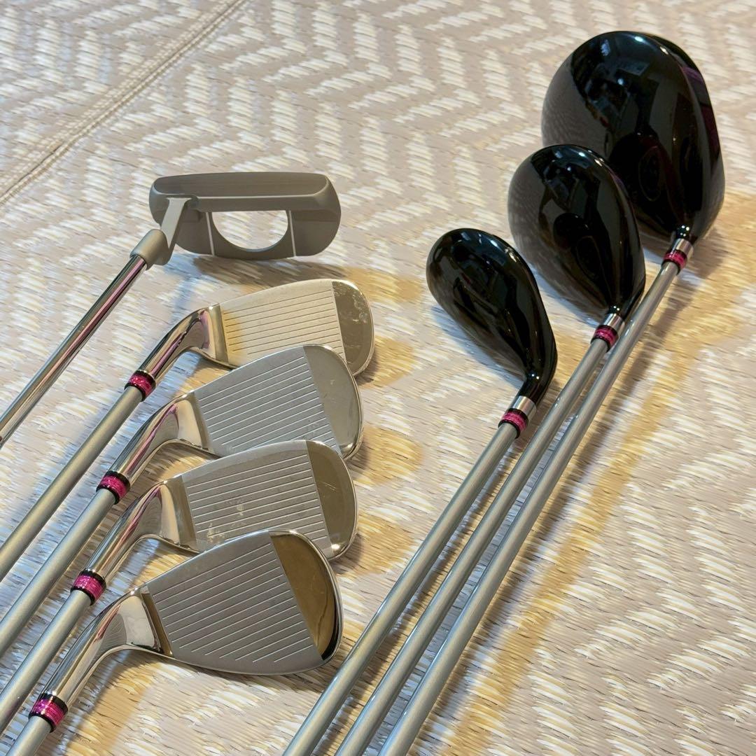 Quincy クインシーES レディース ゴルフクラブ8本セット つるやゴルフ