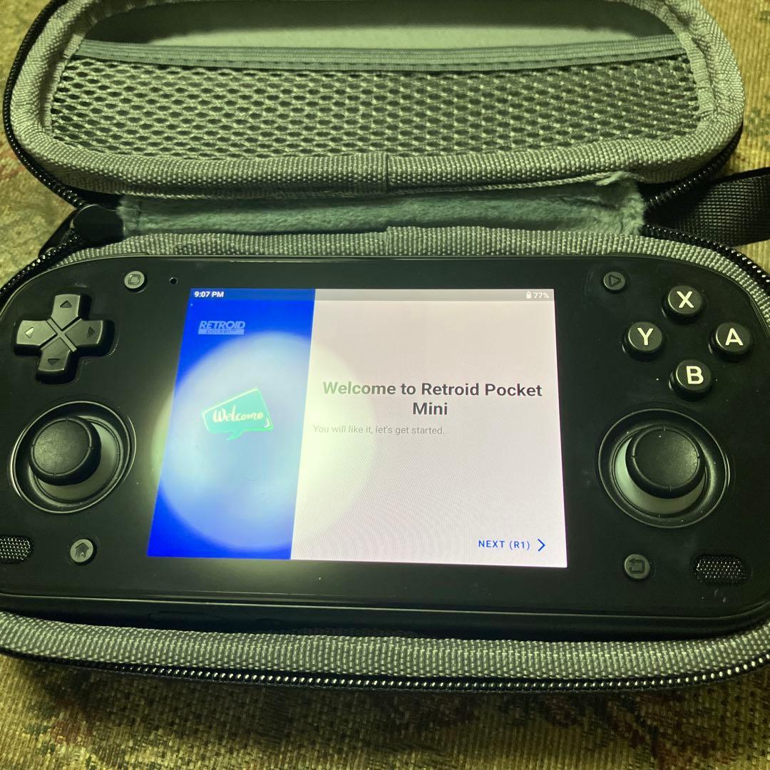 retroid pocket mini v1 本体+ケースのみ エミュ レトポケ retroid pocket mini v1 本体+ケースのみ エミュ レトポケ retroid