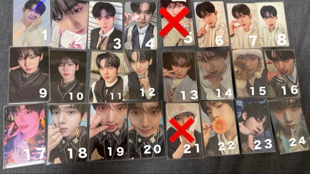 ZEROBASEONE ZB1 ハンユジン トレカ まとめ売り - メルカリ