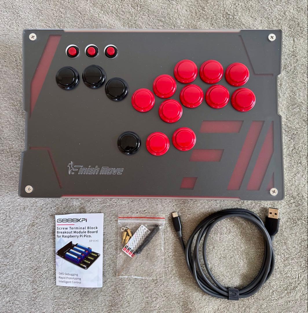 美品 レバーレスコントローラー Finish Move ブラック レバーレスコントローラー 『Finish Move（フィニッシュムーブ