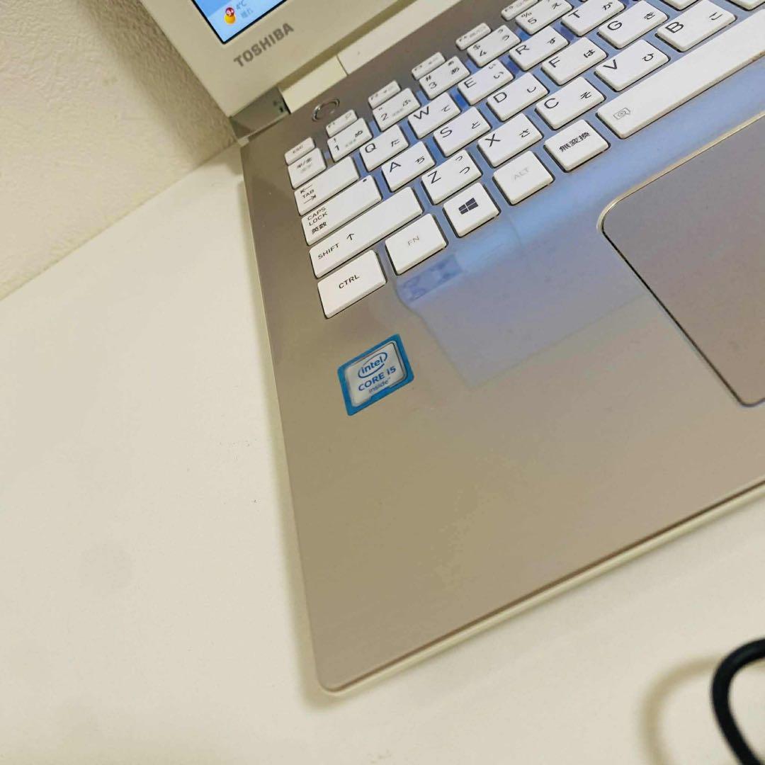 Y71 TOSHIBAノートパソコンWEBカメラi5高速SSDサクサクWin11 - メルカリ