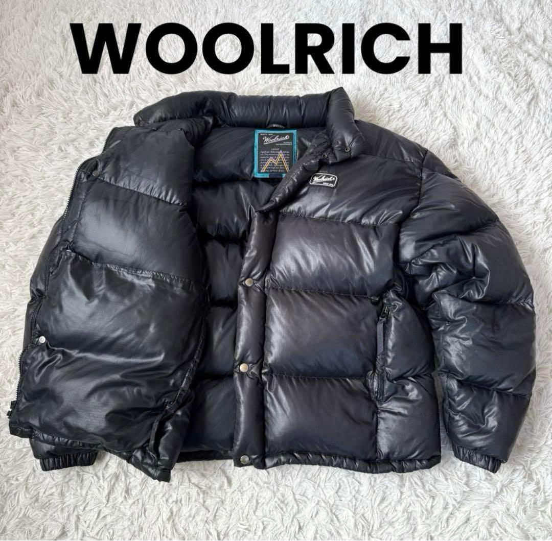 希少】90's woolrich ウールリッチ ダウンジャケット 黒 ヌプシ - メルカリ