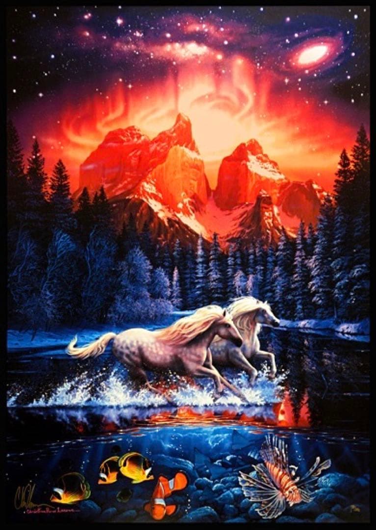 激レア】ラッセン イン アナザーワールド (クリスチャン・ラッセン作