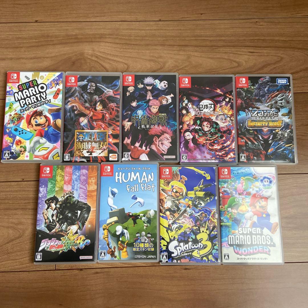 Nintendo Switch ゲームソフトセット9点まとめうり - メルカリ