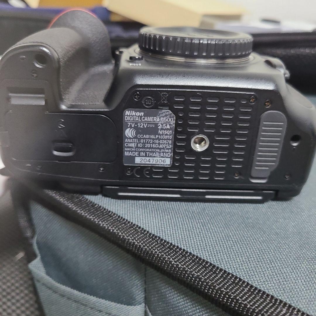 Nikon D500 美品 シャッターユニット交換済 付属品多数 - メルカリ