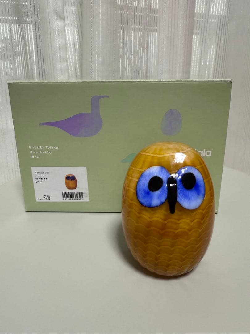  イッタラ　バード　owl イエロー 2026年最新】iittala バード owlの人気アイテム - メルカリ