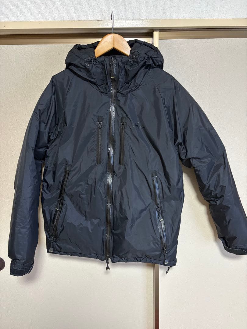 NANGA ブラック ダウンジャケット L DELUXE（デラックス） ダウンジャケット ダウン DELUXE x NANGA DOWN