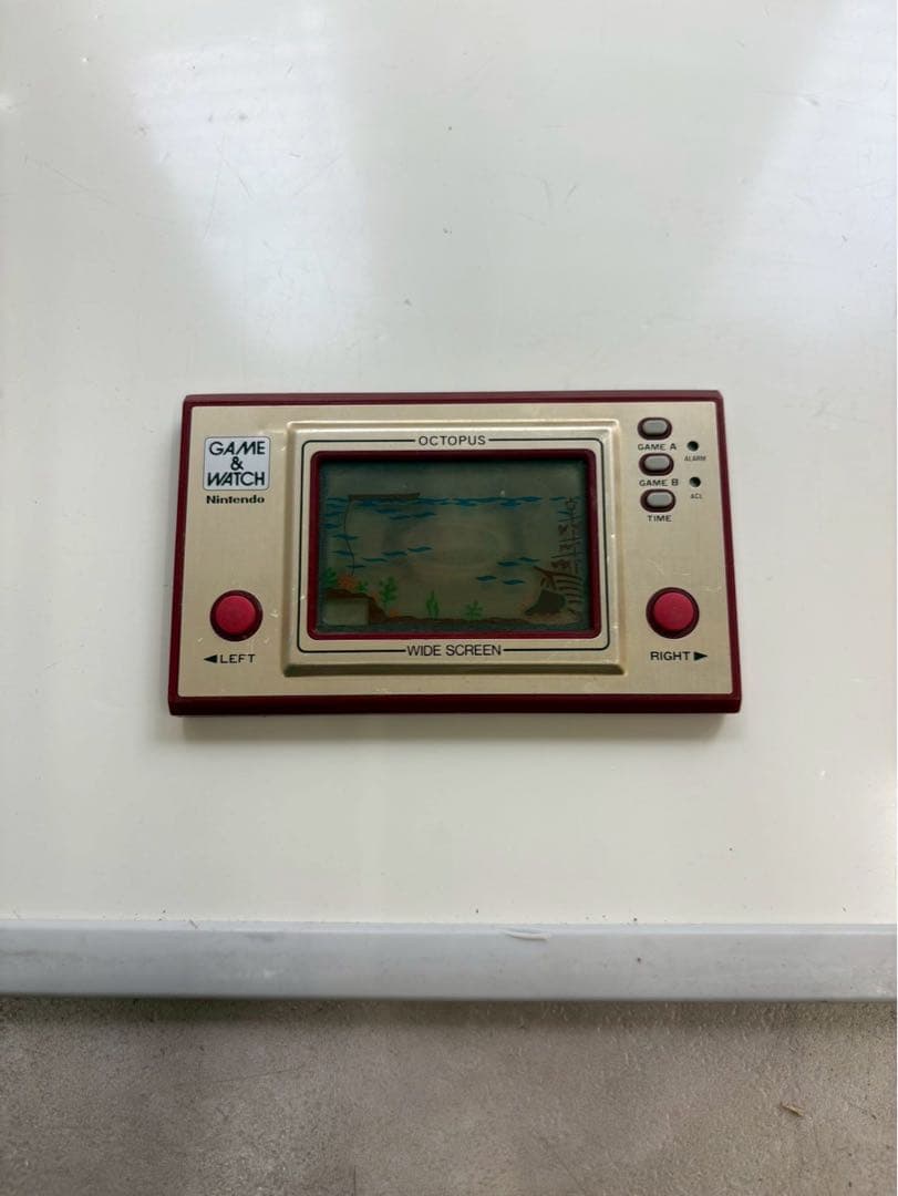 ゲームウォッチ オクトパス 任天堂 - メルカリ