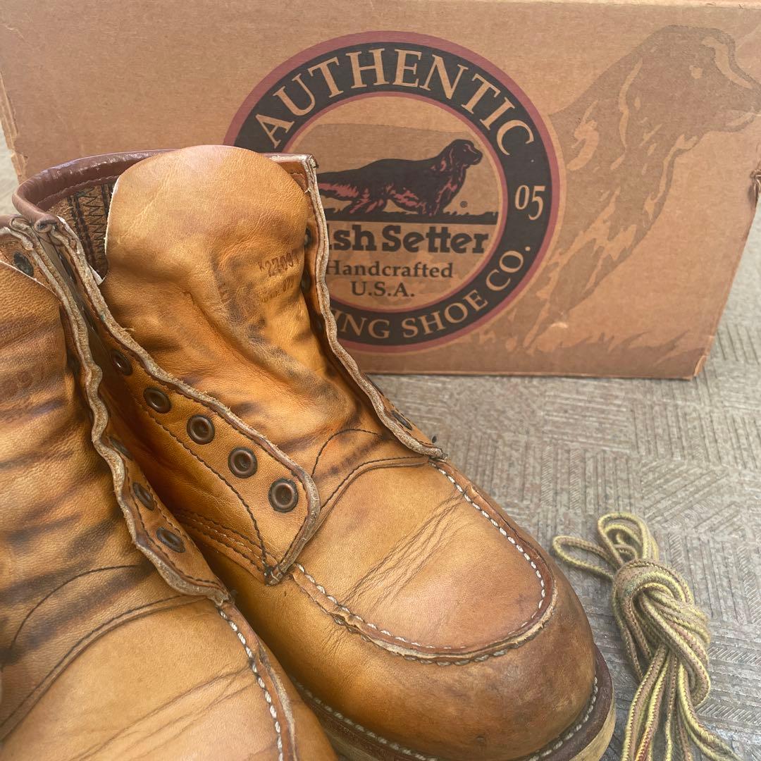レッドウイング 875 犬刻印 アイリッシュセッター 96-97年製 7 - メルカリ