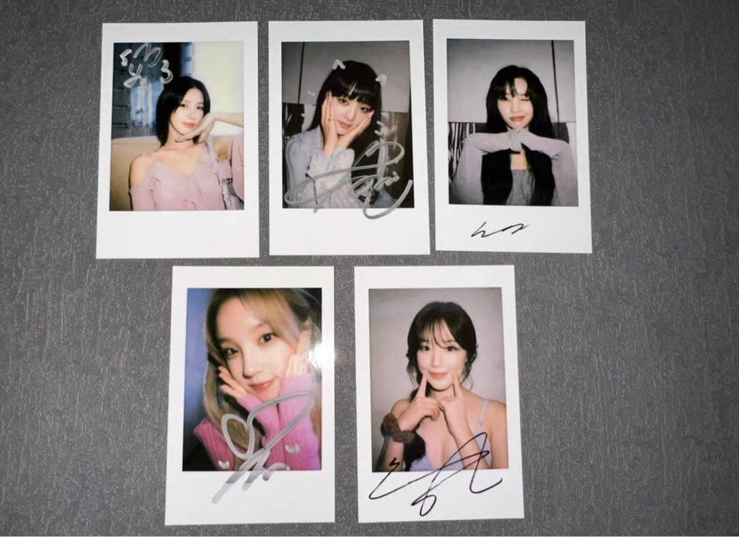 (G)I-DLE 中国 中華 一直娱 yizhiyu 5枚セット チェキ G)I-DLE GIDLE Two 2 Yizhiyu Panda China CN Lucky Draw LD QR