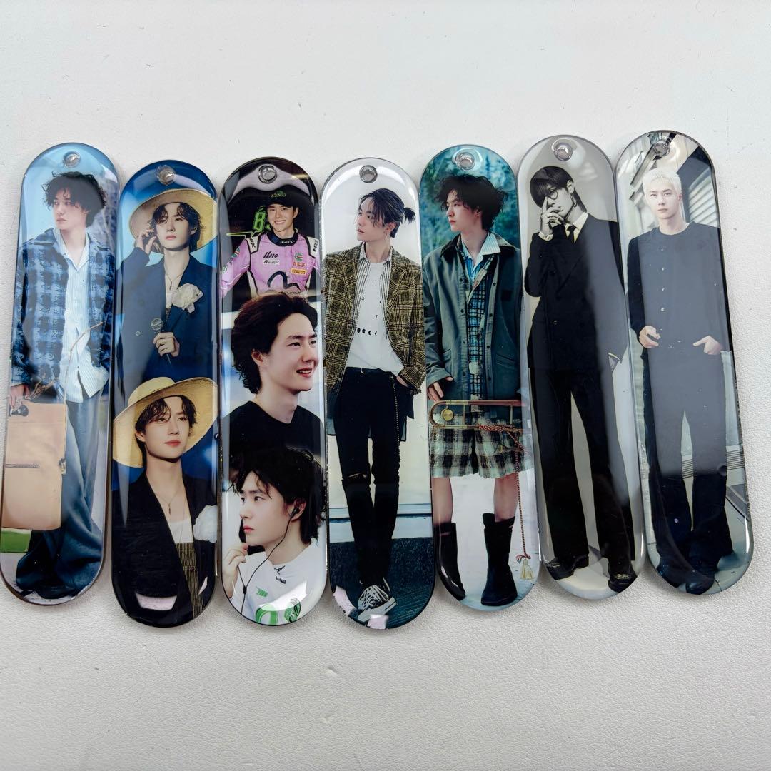 王一博 新作　可愛い　栞　レジンキーホルダー 7点セット❣️0126 王一博 新作 可愛い 栞 レジンキーホルダー 7点セット❣️0126 - メルカリ