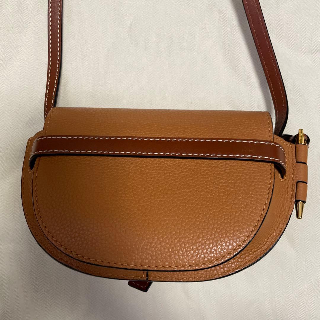 ロエベ LOEWE ゲート ミニ ショルダーバッグ ブラウン 保存袋つき