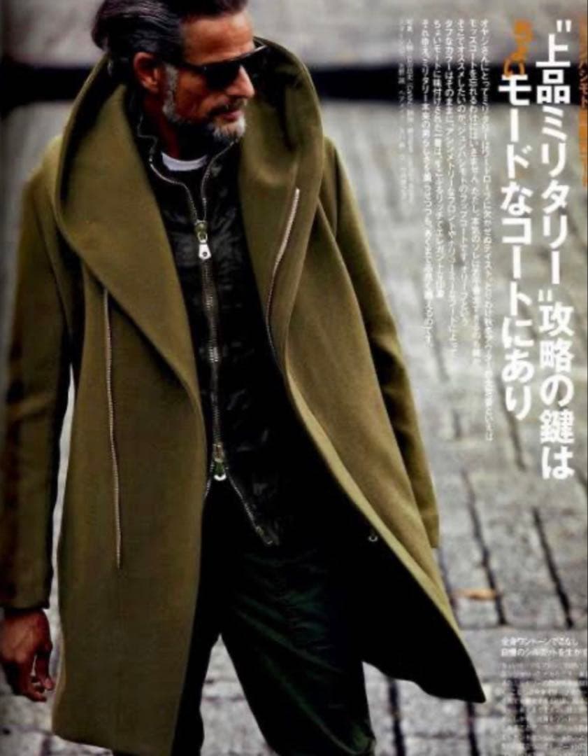 着用2回超美品】junhashimotoジュンハシモト ラップコート サイズ2