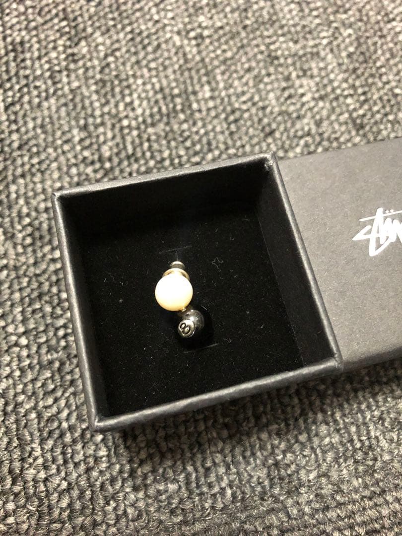 Stussy Spring 24 Jewelry 8 Ball Earring