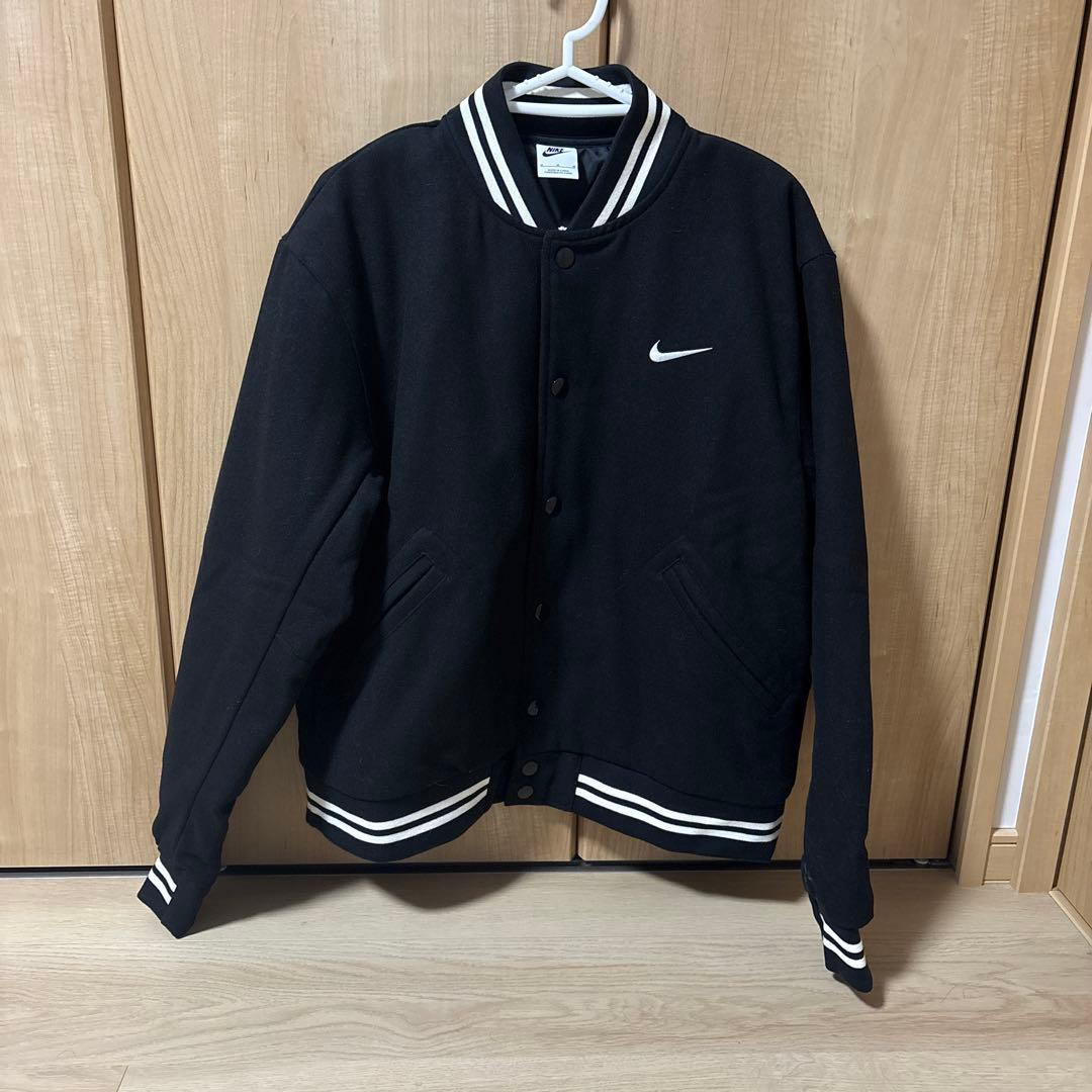 NIKE ナイキ ブルゾン スタジャン バーシティジャケット ブラック